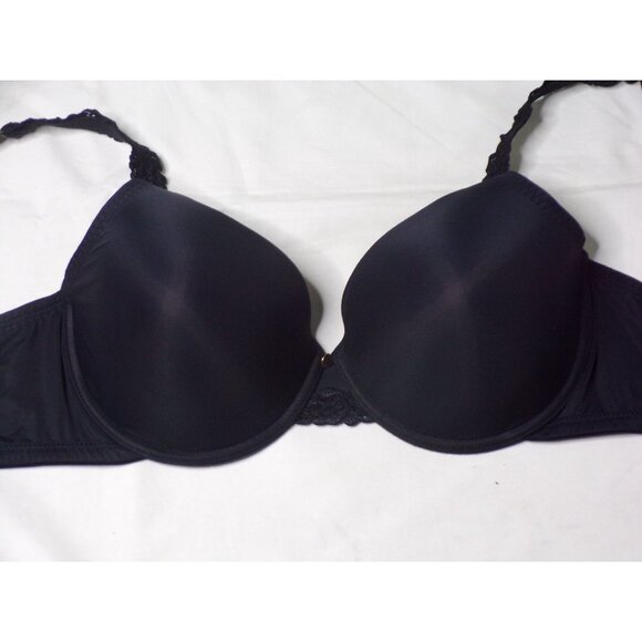 🆕NATORI Body Doubles Full Underwire T-Shirt Bra 36D Black #736037 - Picture 7 of 10